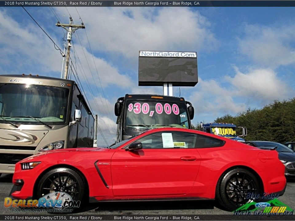 2018 Ford Mustang Shelby GT350 Race Red / Ebony Photo #2