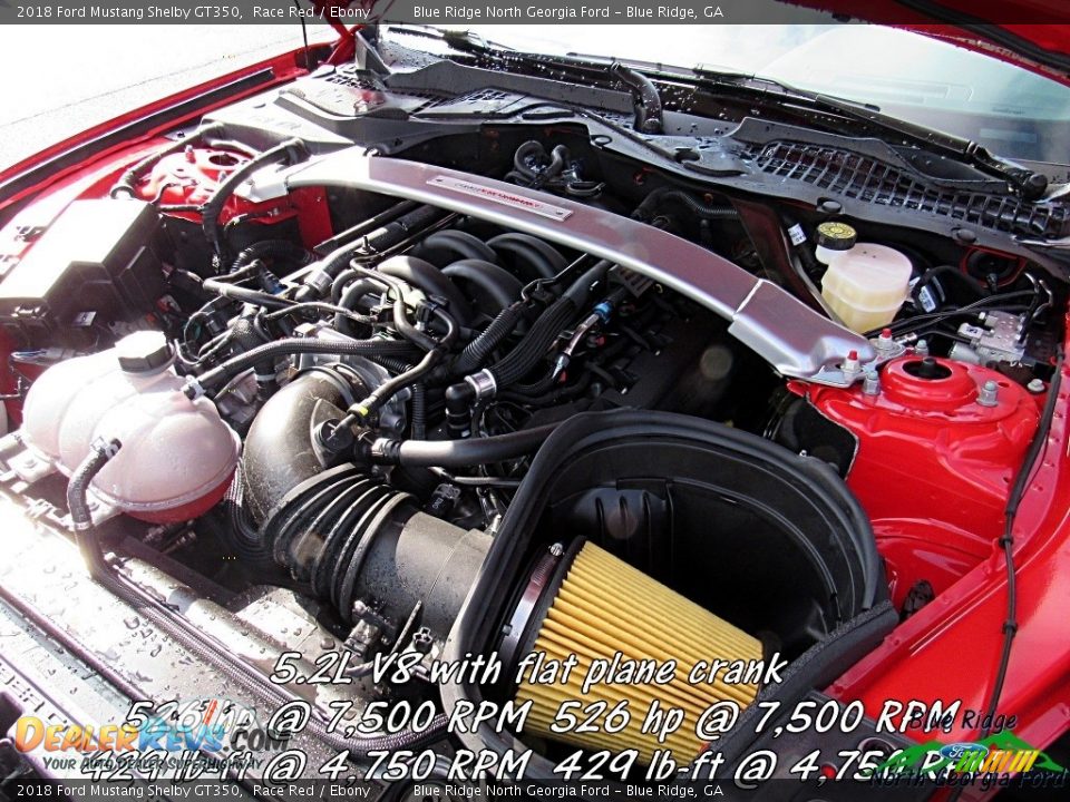 2018 Ford Mustang Shelby GT350 Race Red / Ebony Photo #11