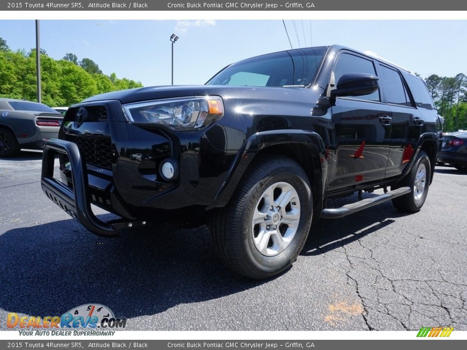 2015 Toyota 4Runner SR5 Attitude Black / Black Photo #3