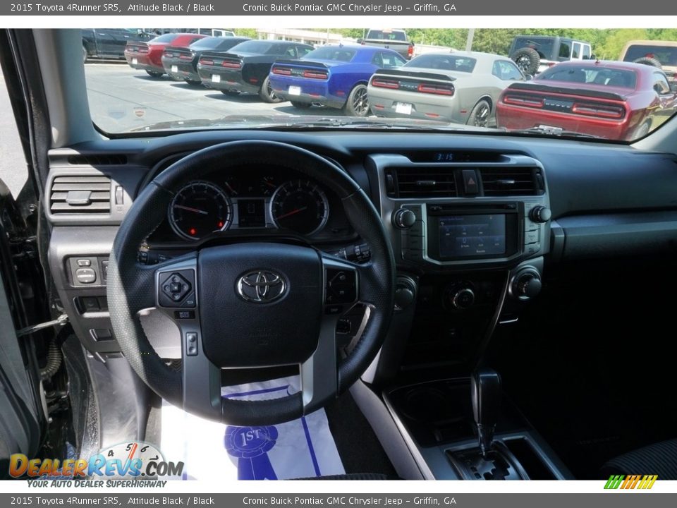 2015 Toyota 4Runner SR5 Attitude Black / Black Photo #6