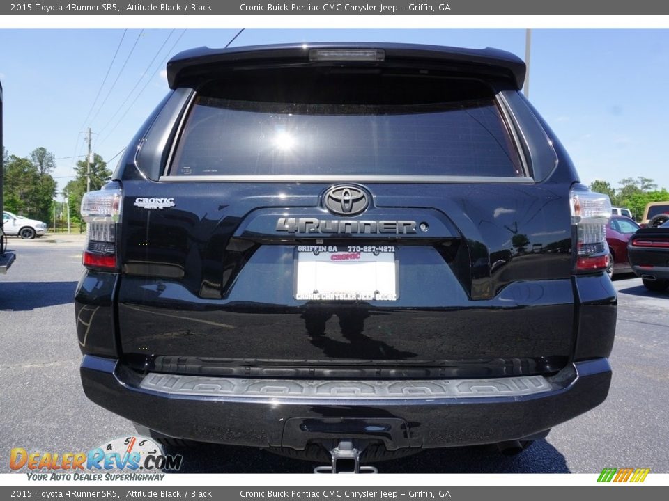 2015 Toyota 4Runner SR5 Attitude Black / Black Photo #10