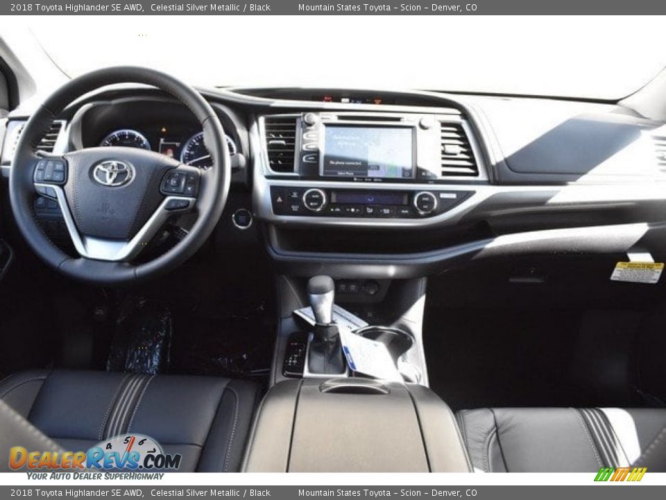 2018 Toyota Highlander SE AWD Celestial Silver Metallic / Black Photo #8