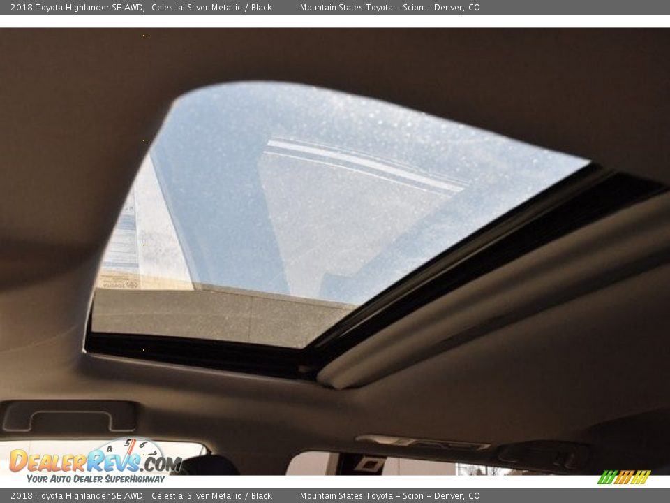 2018 Toyota Highlander SE AWD Celestial Silver Metallic / Black Photo #9
