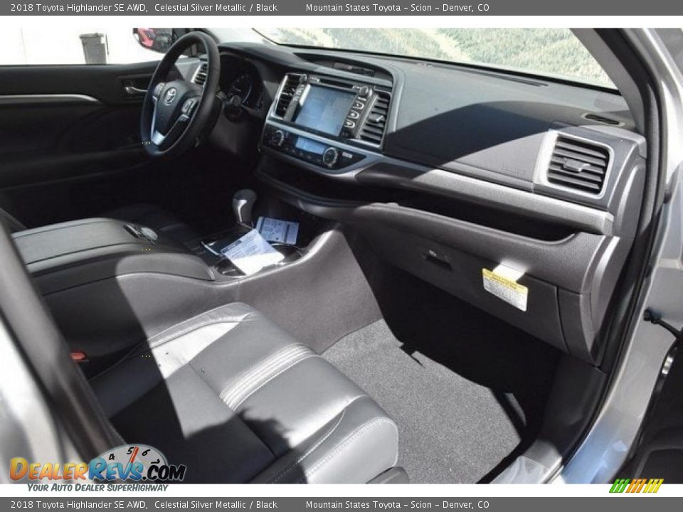 2018 Toyota Highlander SE AWD Celestial Silver Metallic / Black Photo #11