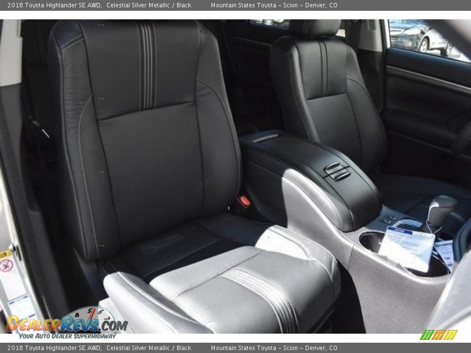2018 Toyota Highlander SE AWD Celestial Silver Metallic / Black Photo #13