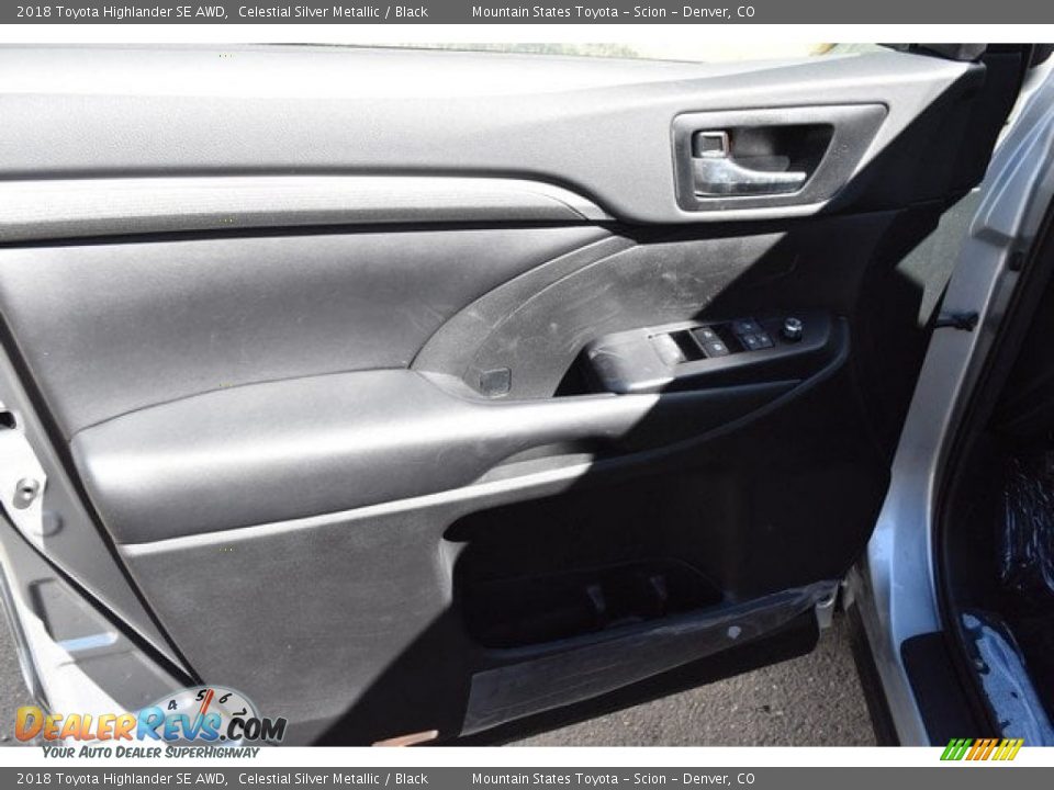 2018 Toyota Highlander SE AWD Celestial Silver Metallic / Black Photo #23