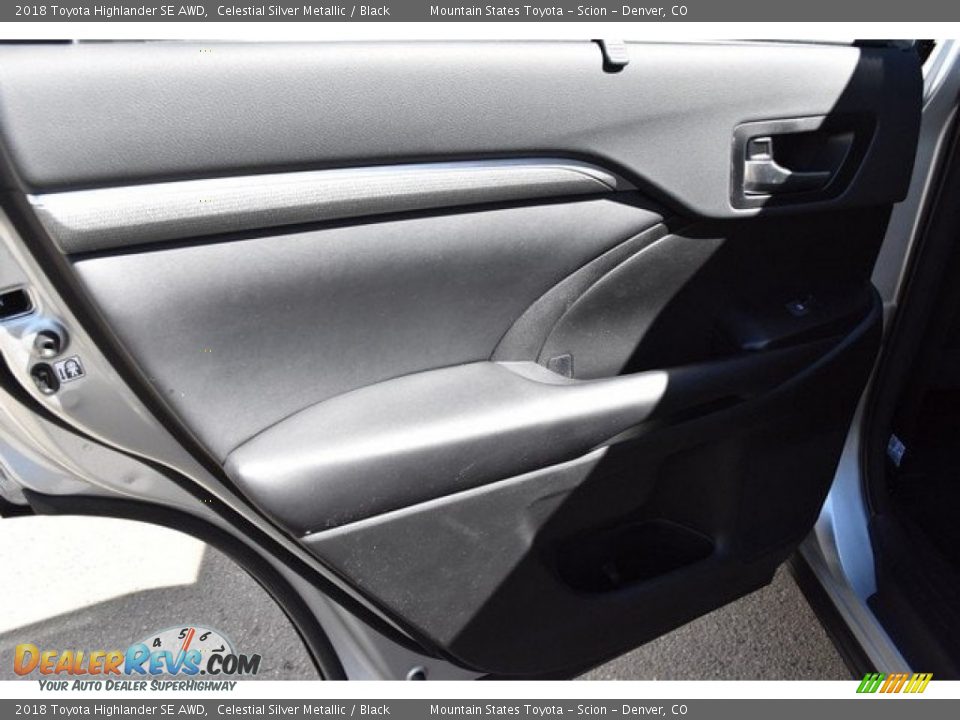 2018 Toyota Highlander SE AWD Celestial Silver Metallic / Black Photo #24