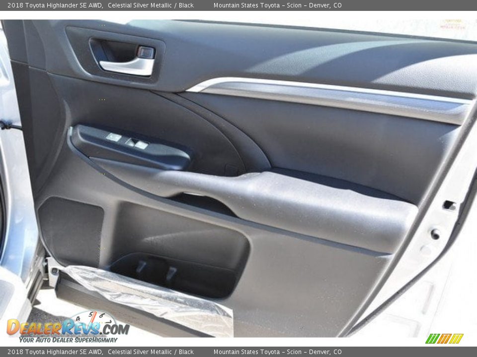 2018 Toyota Highlander SE AWD Celestial Silver Metallic / Black Photo #25