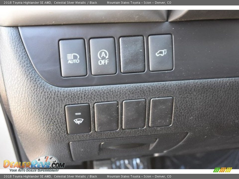 2018 Toyota Highlander SE AWD Celestial Silver Metallic / Black Photo #28