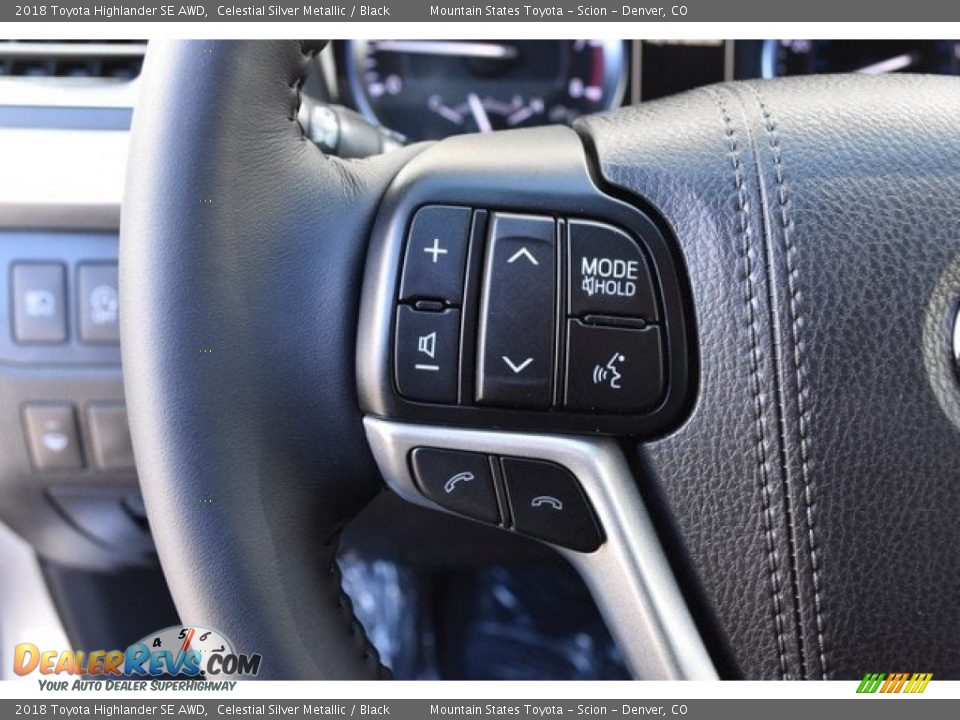 2018 Toyota Highlander SE AWD Celestial Silver Metallic / Black Photo #29