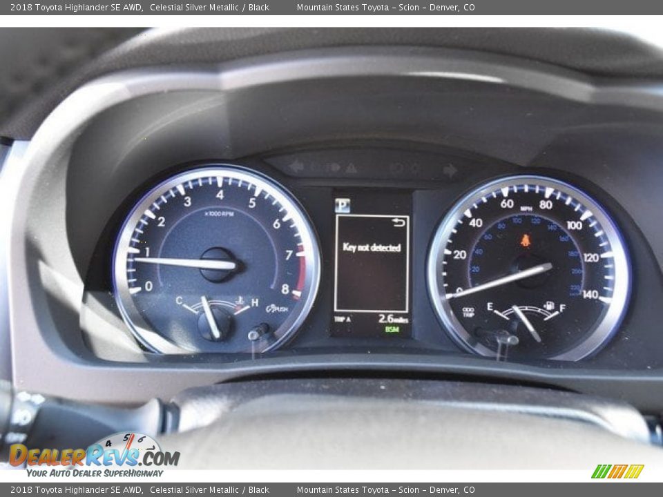 2018 Toyota Highlander SE AWD Celestial Silver Metallic / Black Photo #31