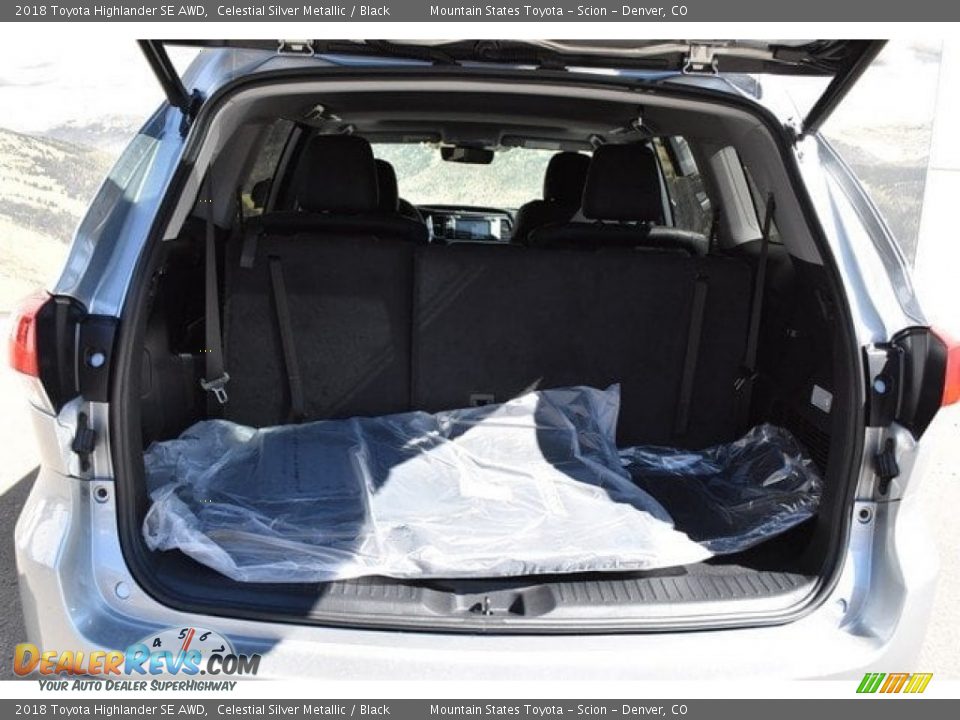 2018 Toyota Highlander SE AWD Celestial Silver Metallic / Black Photo #32
