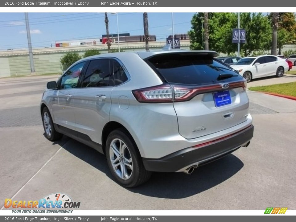 2016 Ford Edge Titanium Ingot Silver / Ebony Photo #5