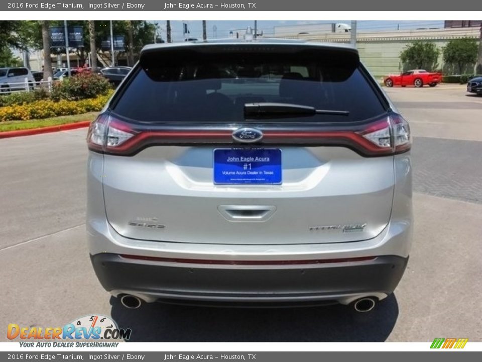 2016 Ford Edge Titanium Ingot Silver / Ebony Photo #6