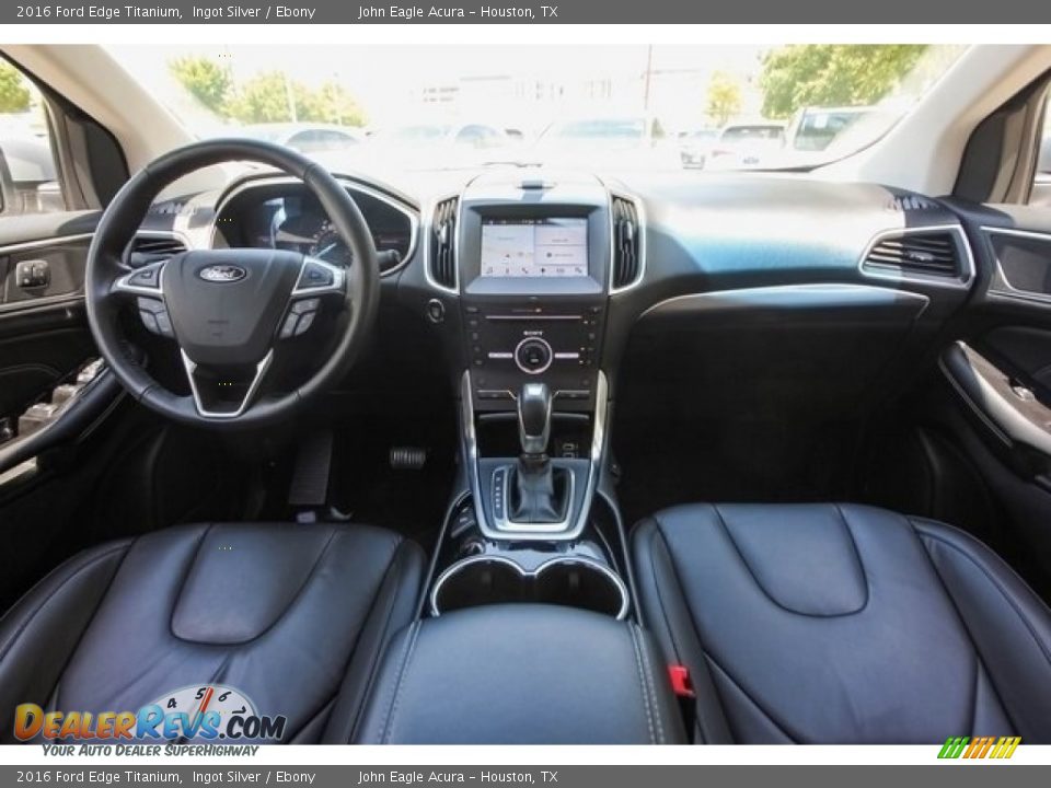 2016 Ford Edge Titanium Ingot Silver / Ebony Photo #9