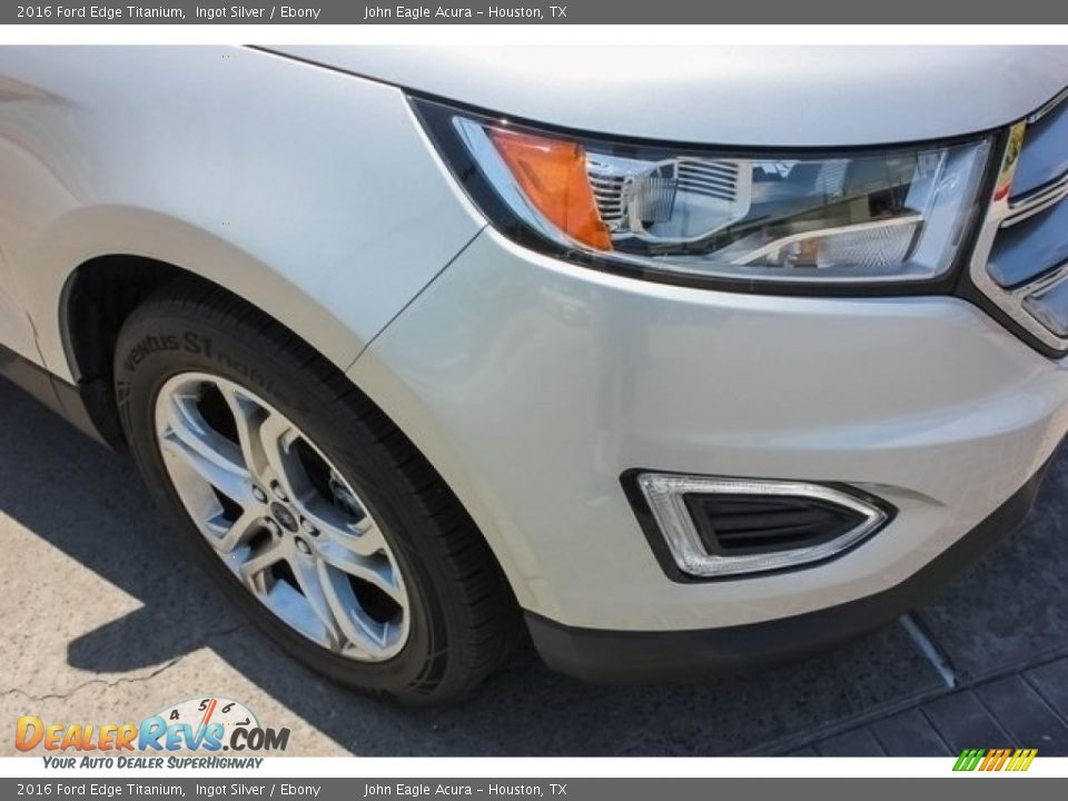 2016 Ford Edge Titanium Ingot Silver / Ebony Photo #10