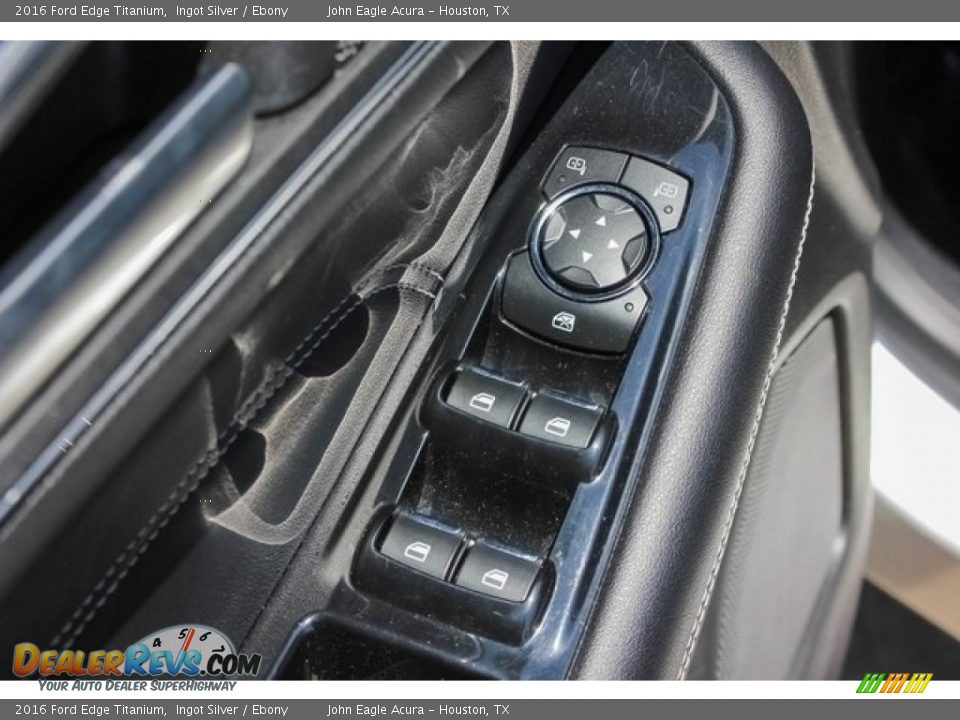 2016 Ford Edge Titanium Ingot Silver / Ebony Photo #16