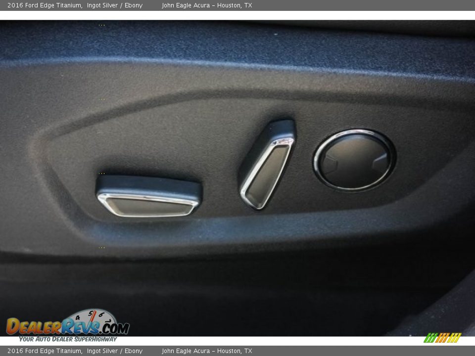 2016 Ford Edge Titanium Ingot Silver / Ebony Photo #17