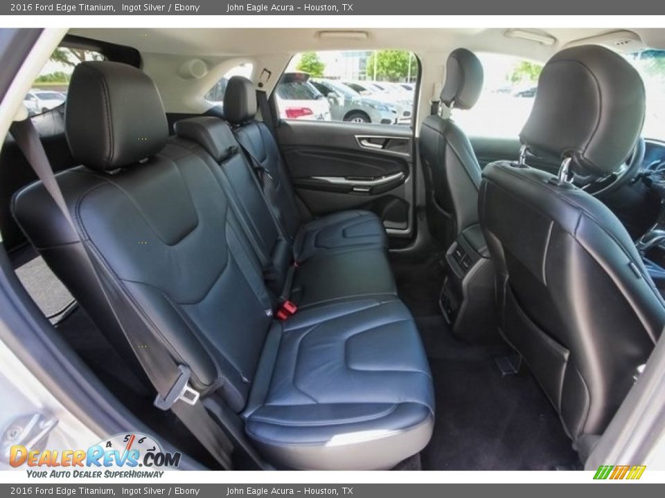 2016 Ford Edge Titanium Ingot Silver / Ebony Photo #23