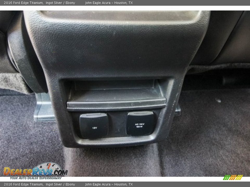 2016 Ford Edge Titanium Ingot Silver / Ebony Photo #27