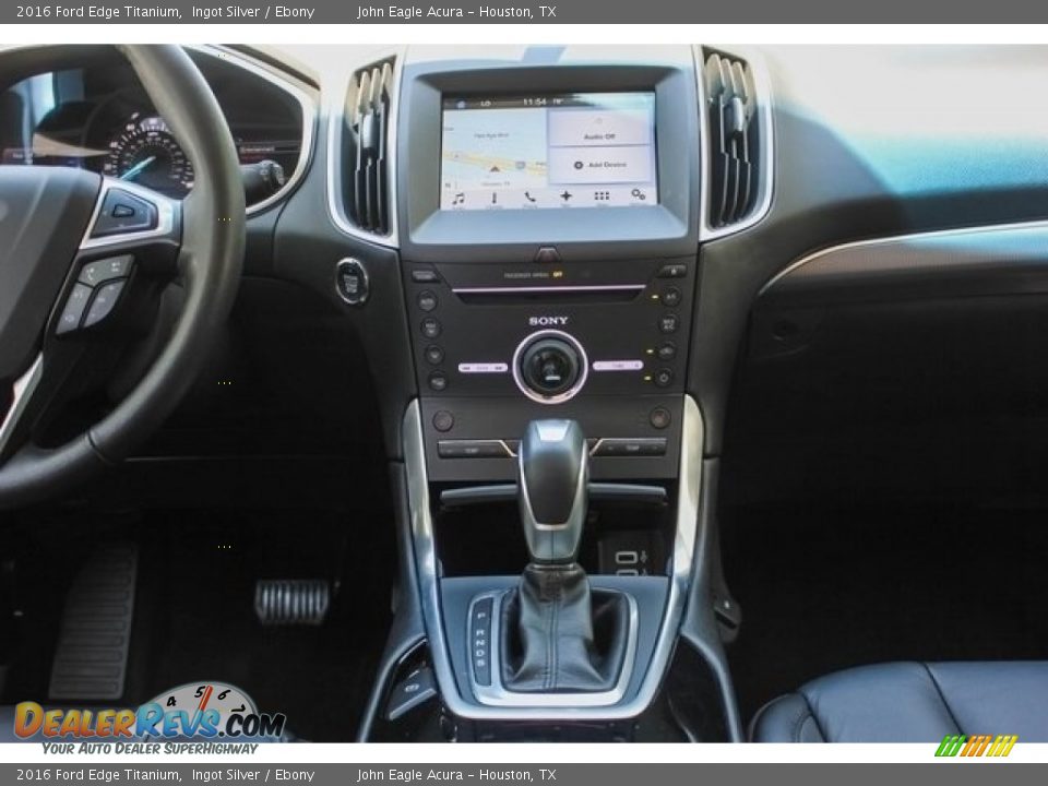 2016 Ford Edge Titanium Ingot Silver / Ebony Photo #30