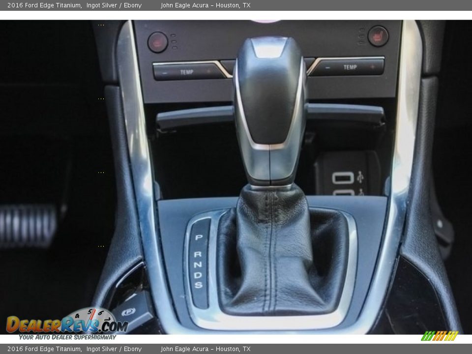 2016 Ford Edge Titanium Ingot Silver / Ebony Photo #33