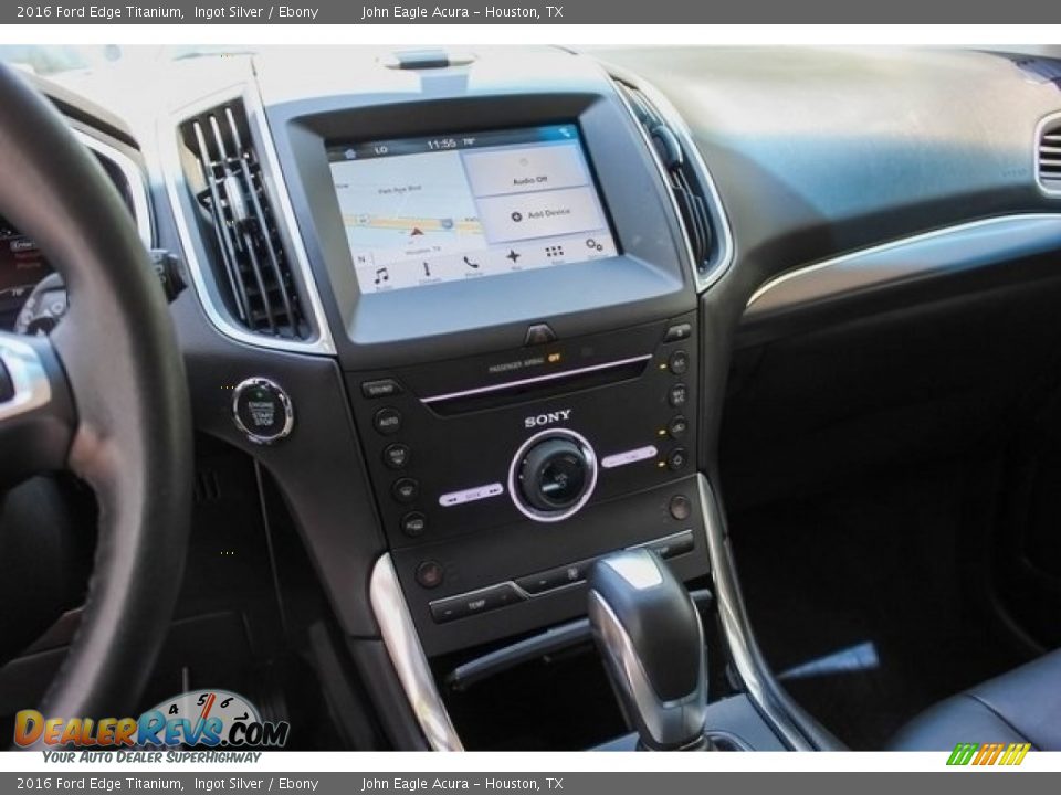 2016 Ford Edge Titanium Ingot Silver / Ebony Photo #35