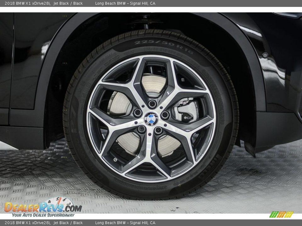2018 BMW X1 xDrive28i Jet Black / Black Photo #9