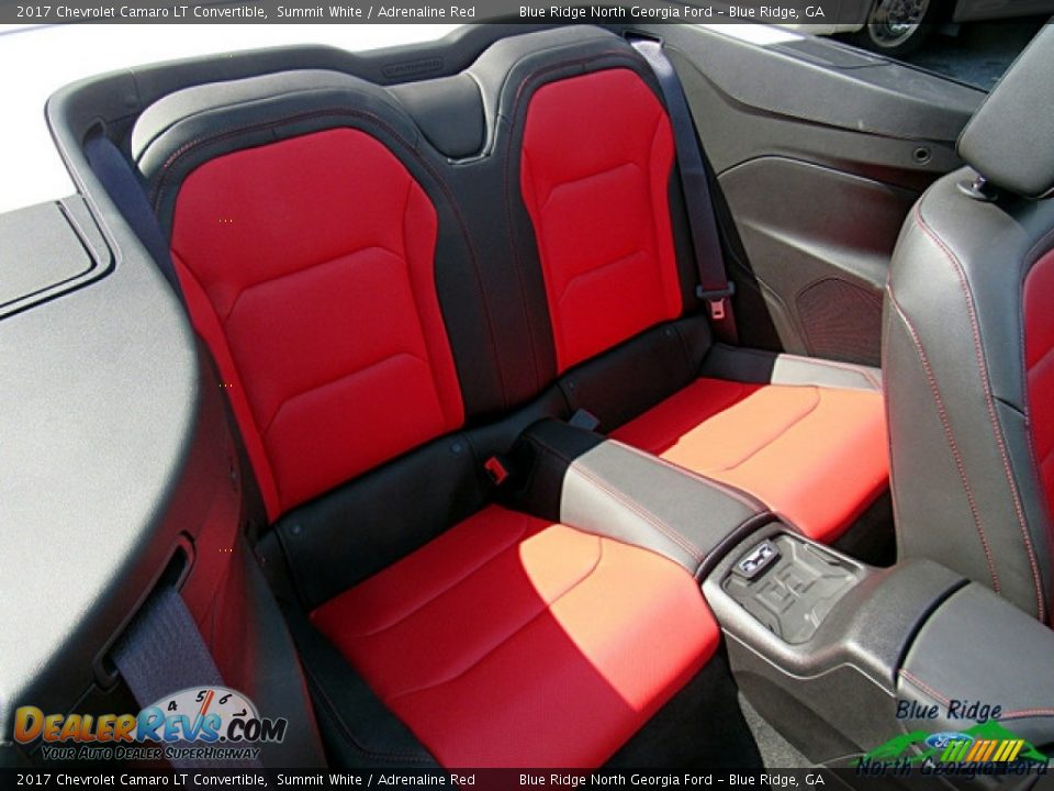 2017 Chevrolet Camaro LT Convertible Summit White / Adrenaline Red Photo #15
