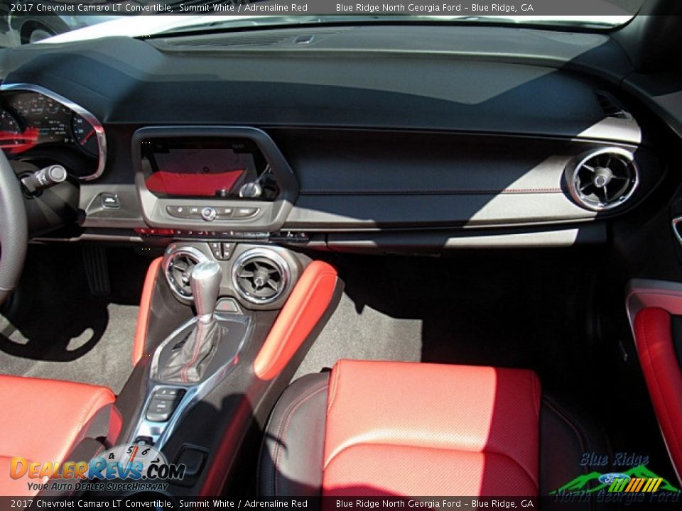 2017 Chevrolet Camaro LT Convertible Summit White / Adrenaline Red Photo #17