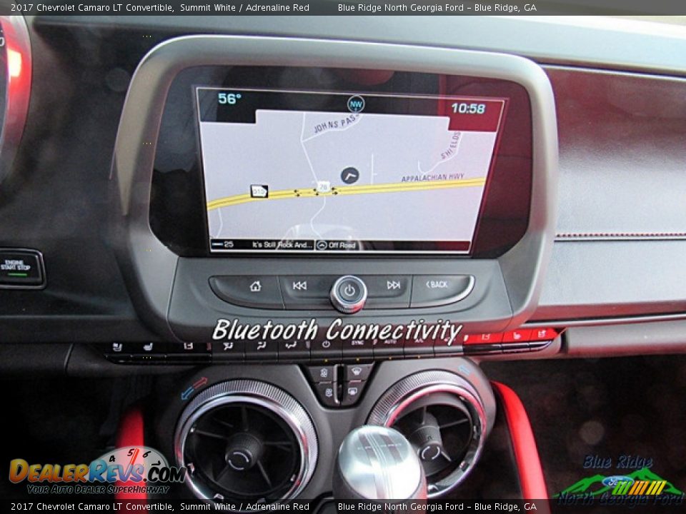 2017 Chevrolet Camaro LT Convertible Summit White / Adrenaline Red Photo #18