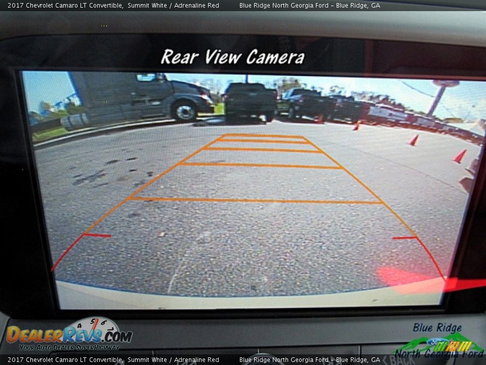 2017 Chevrolet Camaro LT Convertible Summit White / Adrenaline Red Photo #21