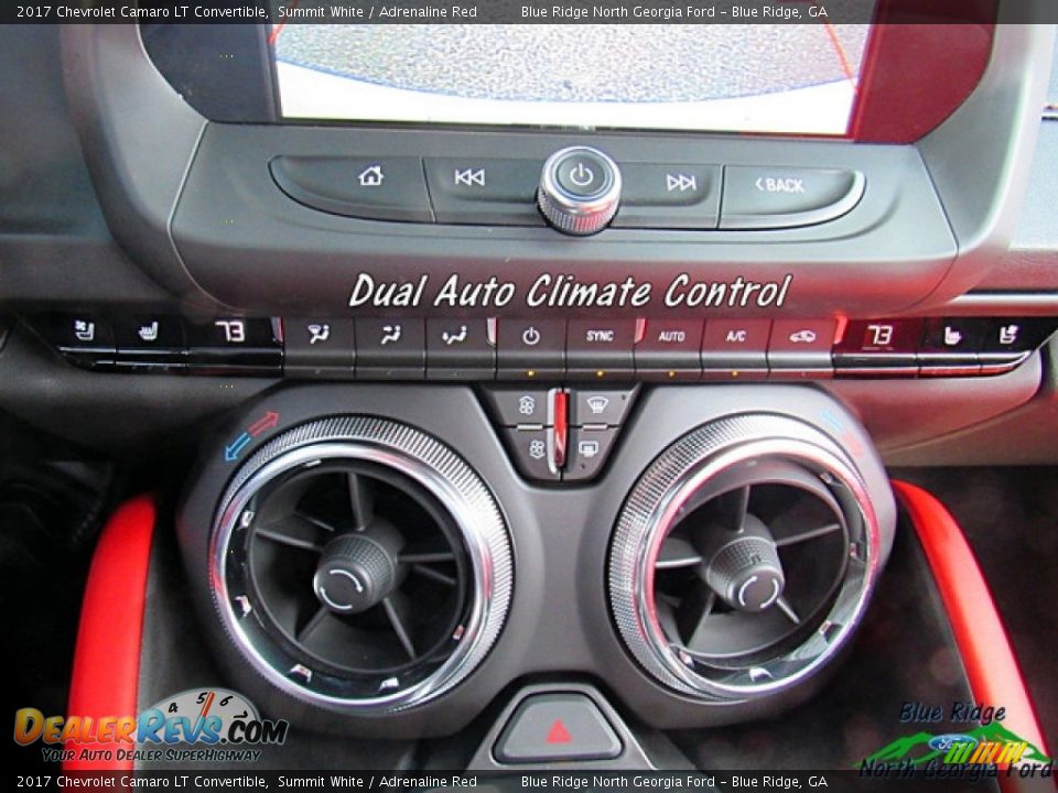2017 Chevrolet Camaro LT Convertible Summit White / Adrenaline Red Photo #22