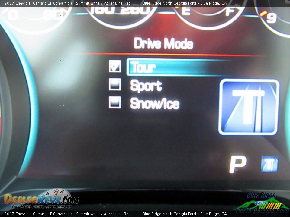 2017 Chevrolet Camaro LT Convertible Summit White / Adrenaline Red Photo #25