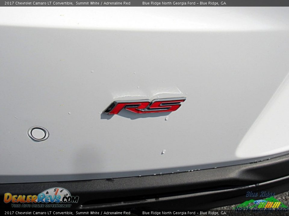 2017 Chevrolet Camaro LT Convertible Summit White / Adrenaline Red Photo #35