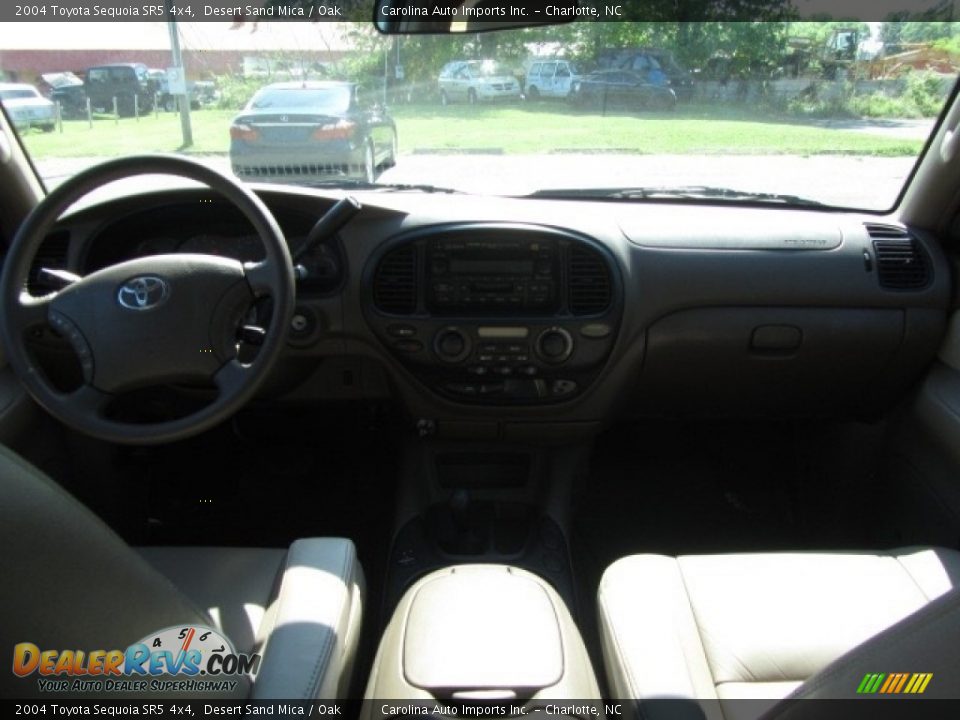 2004 Toyota Sequoia SR5 4x4 Desert Sand Mica / Oak Photo #13