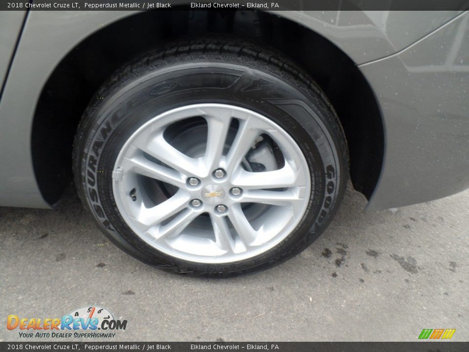 2018 Chevrolet Cruze LT Pepperdust Metallic / Jet Black Photo #9