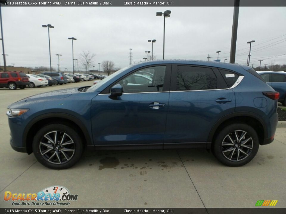 2018 Mazda CX-5 Touring AWD Eternal Blue Metallic / Black Photo #2