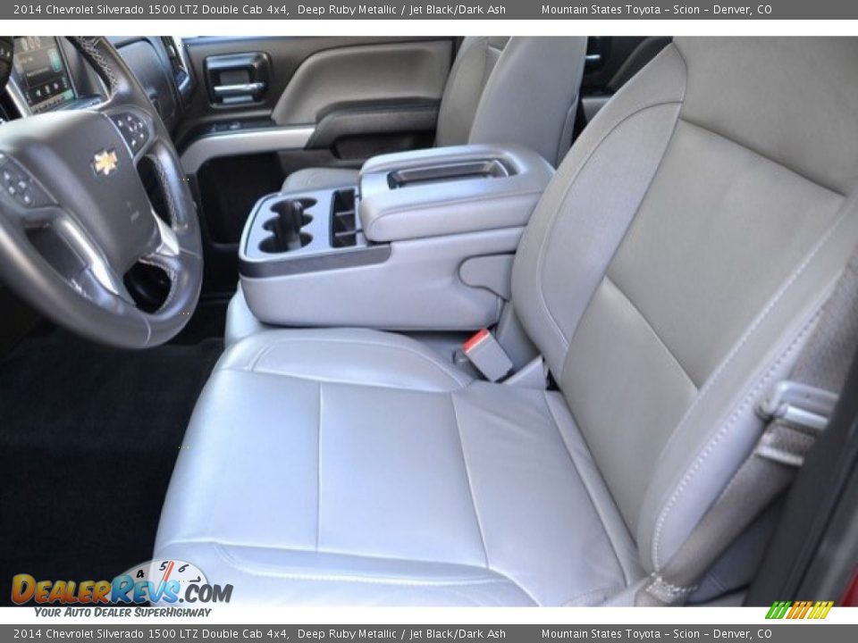 2014 Chevrolet Silverado 1500 LTZ Double Cab 4x4 Deep Ruby Metallic / Jet Black/Dark Ash Photo #11