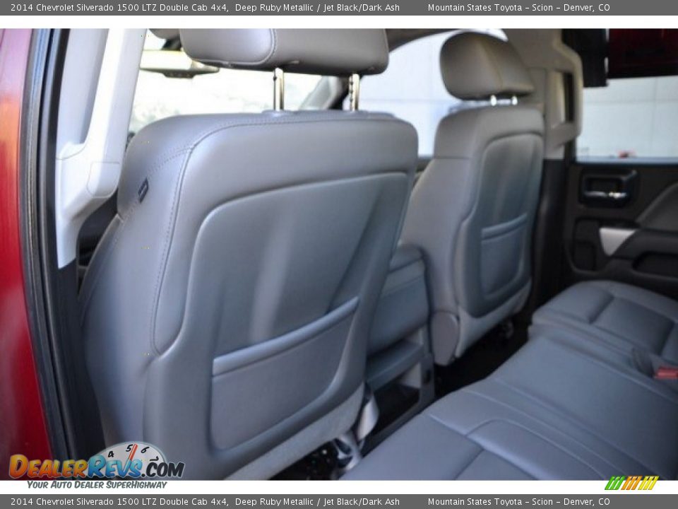 2014 Chevrolet Silverado 1500 LTZ Double Cab 4x4 Deep Ruby Metallic / Jet Black/Dark Ash Photo #19