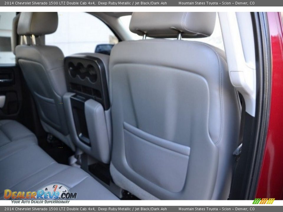2014 Chevrolet Silverado 1500 LTZ Double Cab 4x4 Deep Ruby Metallic / Jet Black/Dark Ash Photo #20