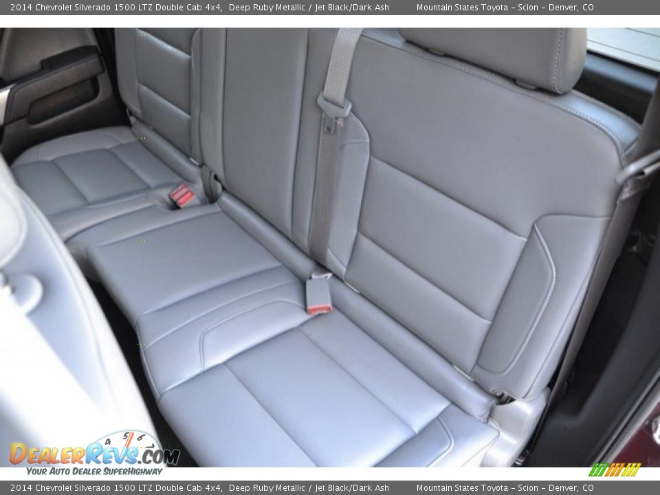 2014 Chevrolet Silverado 1500 LTZ Double Cab 4x4 Deep Ruby Metallic / Jet Black/Dark Ash Photo #22