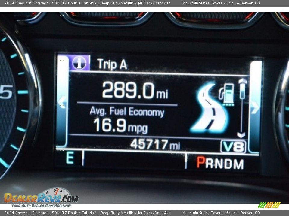 2014 Chevrolet Silverado 1500 LTZ Double Cab 4x4 Deep Ruby Metallic / Jet Black/Dark Ash Photo #29