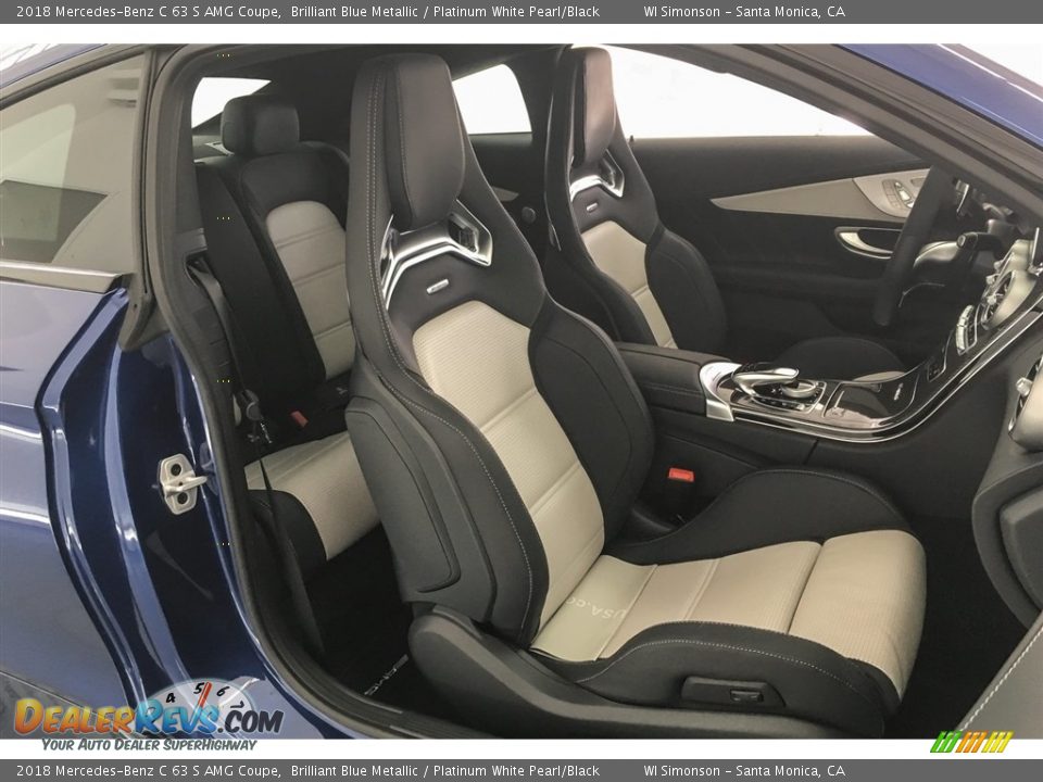 Front Seat of 2018 Mercedes-Benz C 63 S AMG Coupe Photo #6