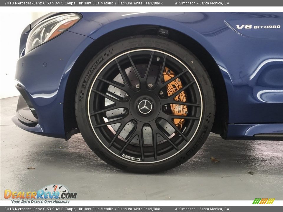2018 Mercedes-Benz C 63 S AMG Coupe Wheel Photo #8