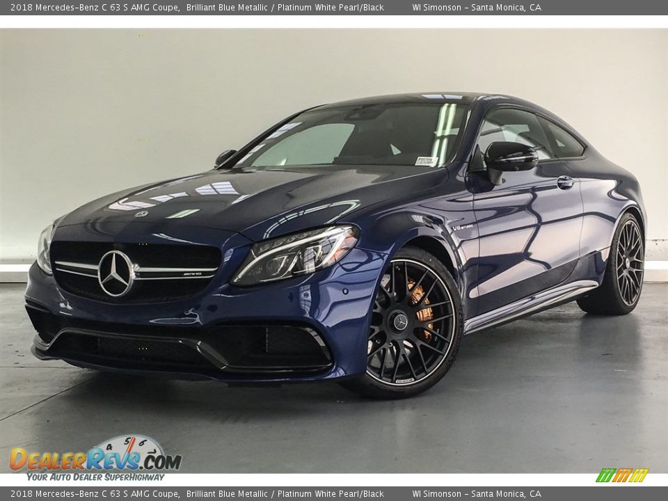 Front 3/4 View of 2018 Mercedes-Benz C 63 S AMG Coupe Photo #14