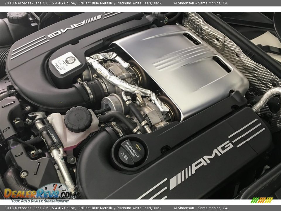 2018 Mercedes-Benz C 63 S AMG Coupe 4.0 Liter AMG biturbo DOHC 32-Valve VVT V8 Engine Photo #32