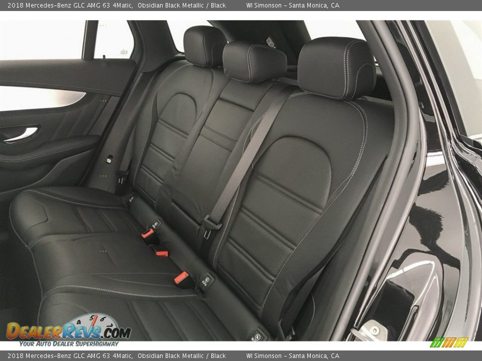 2018 Mercedes-Benz GLC AMG 63 4Matic Obsidian Black Metallic / Black Photo #16
