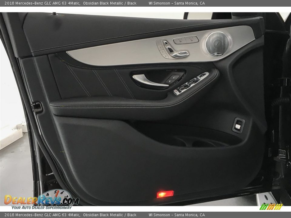 2018 Mercedes-Benz GLC AMG 63 4Matic Obsidian Black Metallic / Black Photo #24