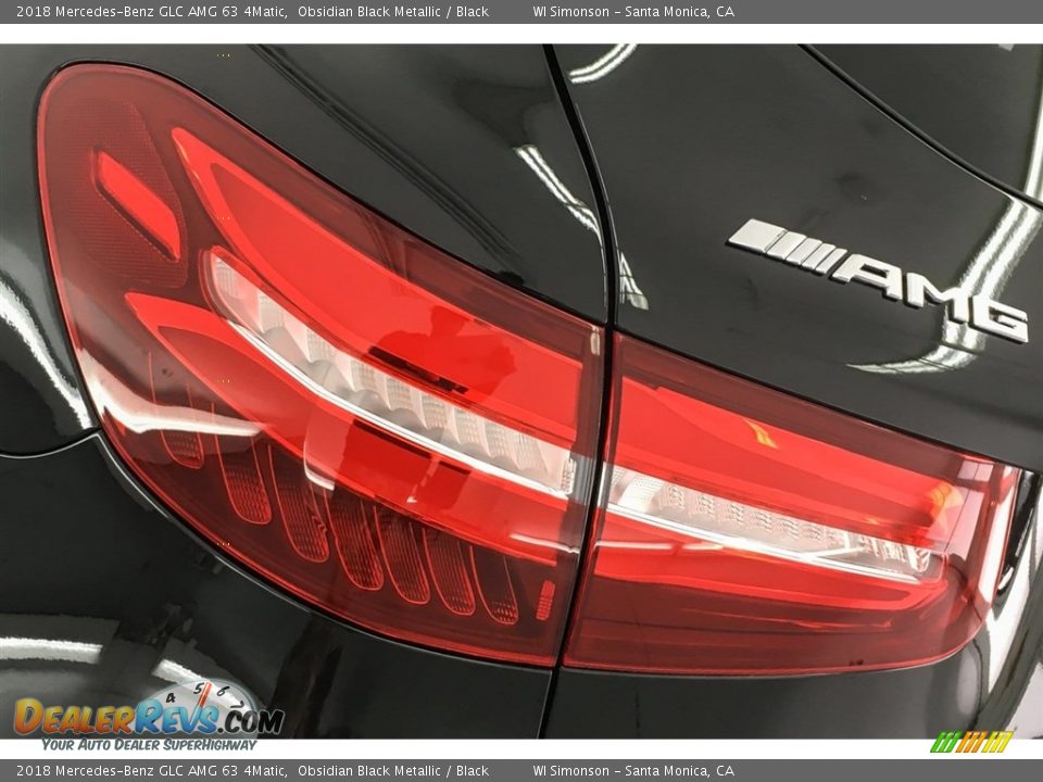 2018 Mercedes-Benz GLC AMG 63 4Matic Obsidian Black Metallic / Black Photo #25